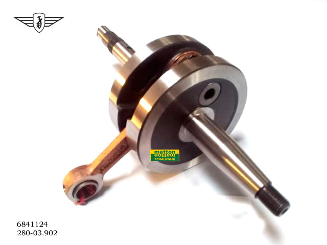 6841124 Krukas Zundapp 4V race zilveren kooi